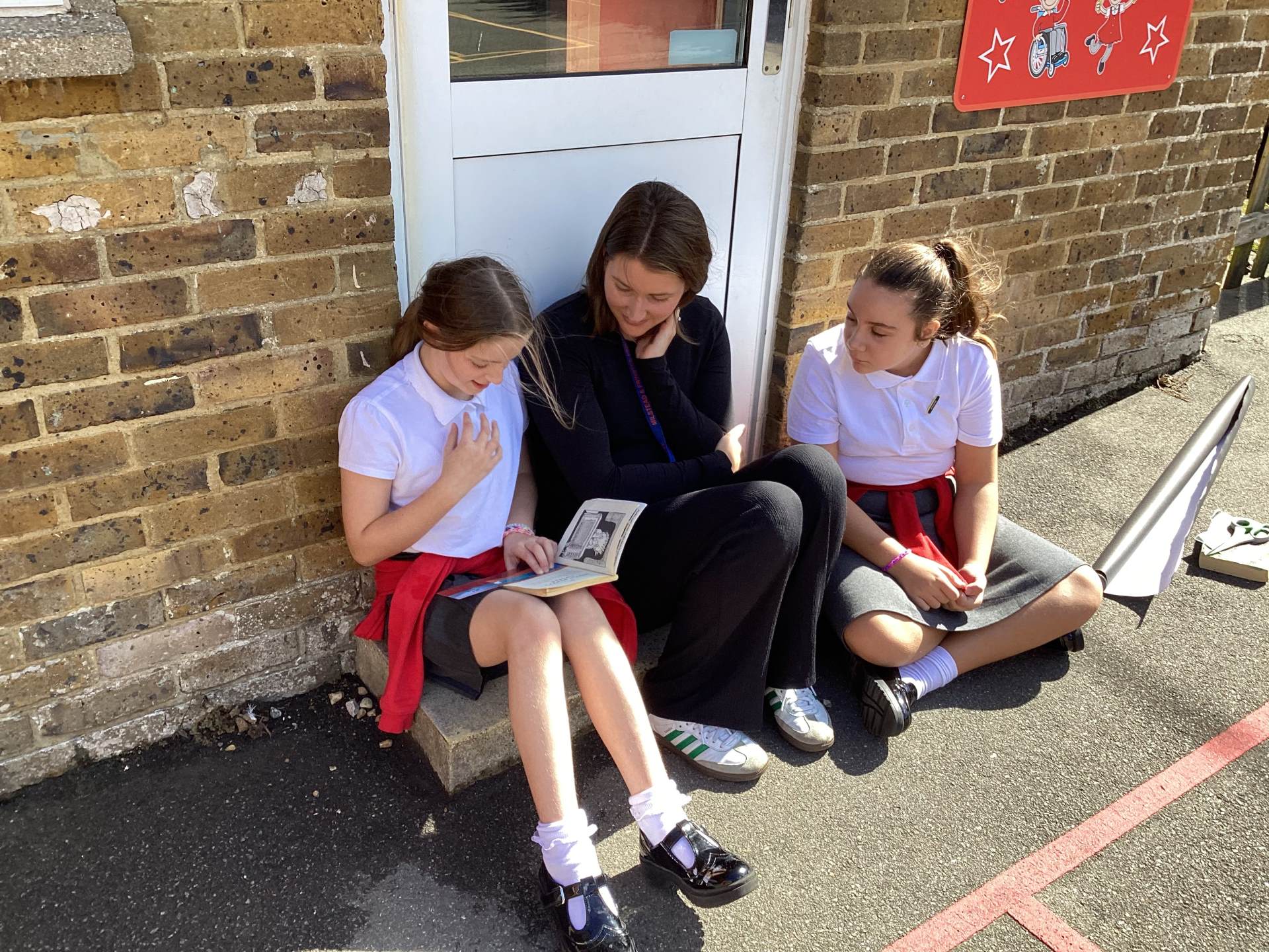 Reading to a teacher
